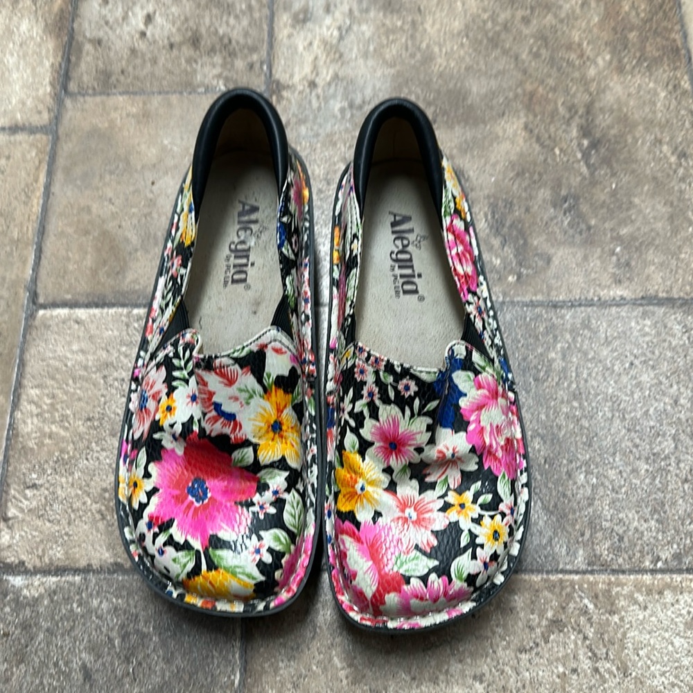 Alegria Women's Floral Mules
